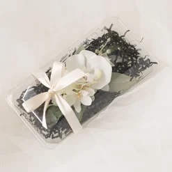 Acetate Corsage Clamshell Box Pack 10 Clear (22.5x12x7cmH)