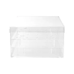 Acrylic 25 Rose Head Display Box with Drawer (25x25x15cmH)