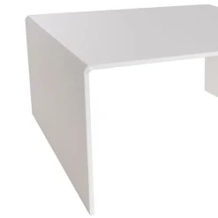 Acrylic Riser Square Set 3 5mm White (35x35cmx18cmH)