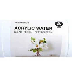 Acrylic Water 2 Part Clear Floral Setting Resin Kit (1.8L)