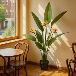 Artificial Bird of Paradise Plant Green (150cmH)