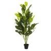 Artificial Dieffenbachia Potted Plant Green (150cmH)