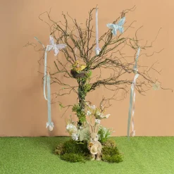 Artificial Fern Twig Branch Brown (120cmH)