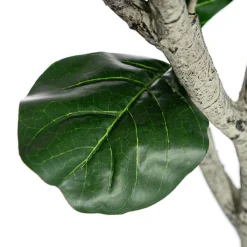 Artificial Fiddle Leaf Tree Potted Green (180cmH)