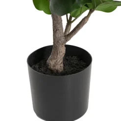 Artificial Potted Real Touch Fiddle Tree Green (50cmH)