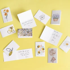 Artisan Gift Card & Envelope Dandelion Fun Pk25(10x6.5cmH)
