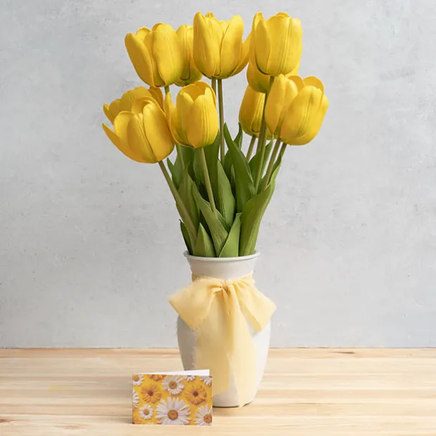 Artisan Gift Card & Envelope Daisy Daze Pk25 (10x6.5cmH)