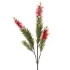 Australian Bottle Brush Real Touch x3 Head Spray Red (72cmH)