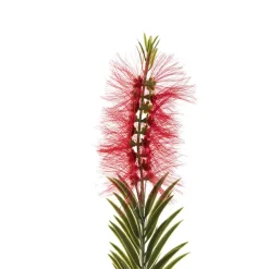 Australian Bottle Brush Real Touch x3 Head Spray Red (72cmH)