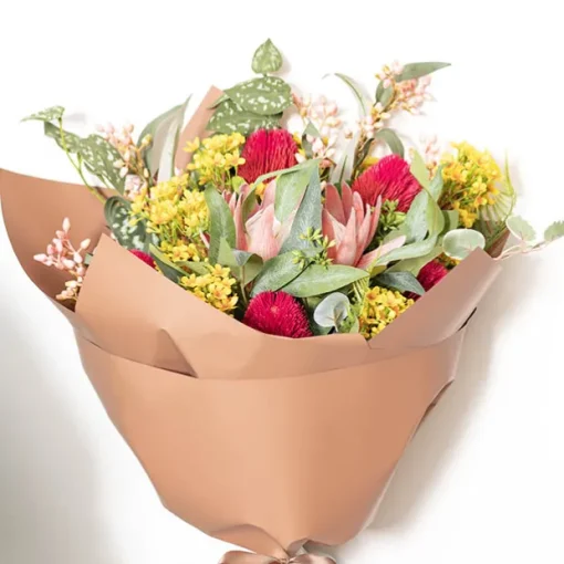 Baxteri Banksia Stem Hot Pink (6cmDx59cmH)