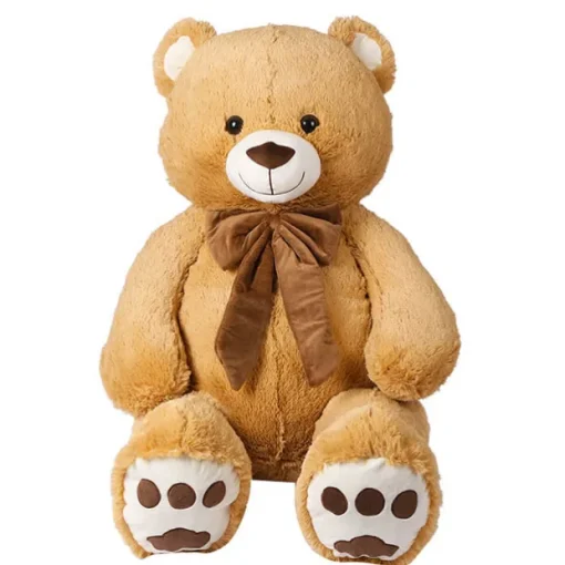 Benjamin Giant Teddy Bear Brown (85cm Sitting)
