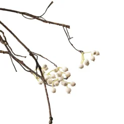 Berry Twig Vine Garland White (140cmL)