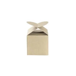 Bomboniere Chocolate Modern Box Gold Pack 20 (45x45x55mmH)