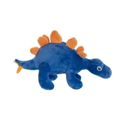 Boris Stegosaurus Dinosaur Plush Toy Blue (33x20cmHT)