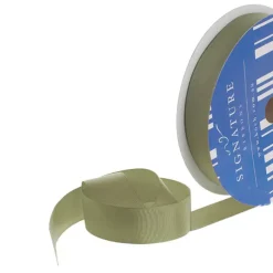 Bulk Grosgrain Ribbon Plain Sage (25mmx50m)
