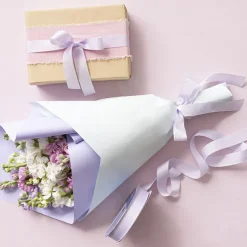 Bulk Grosgrain Ribbon Plain Lavender Orchid (25mmx50m)