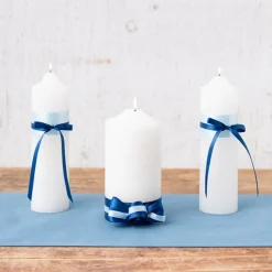 Bulk Ribbon Single Face Satin Baby Blue (10mmx50m)
