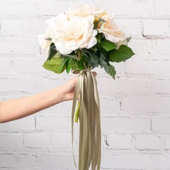Bulk Ribbon Single Face Satin Sage (15mmx50m)