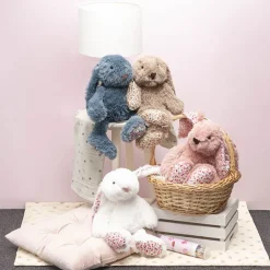 Bunny Petals Plush Soft Toy Dusty Pink (40cmHT)