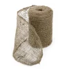 Burlap Ribbon Natural (15cmx9.1m)