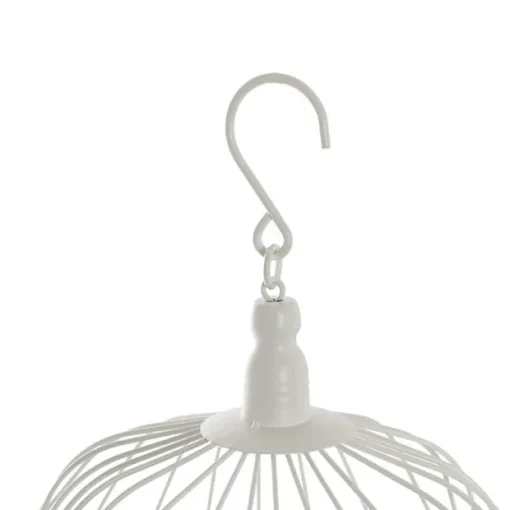 Butterfly Pattern Birdcage Set 2 White (23x23x52cmH)