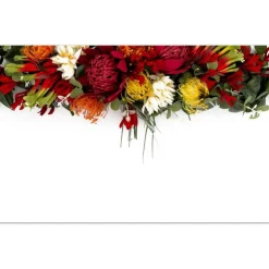 Cards Australian Native Flowers (10x6.5cmH) Pack 50