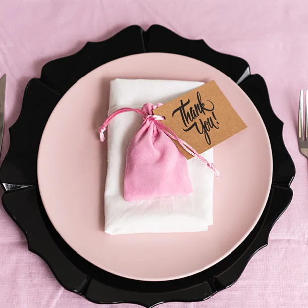 Cards Brown Kraft Thank You Plain (10x6.5cmH) Pk 50