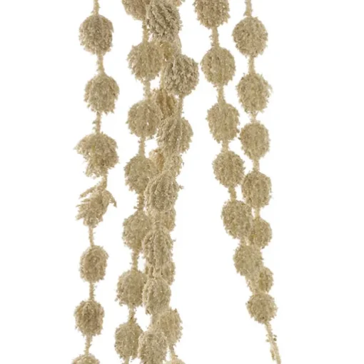 Cascading Thistle Spray Nude Beige (105cmH)