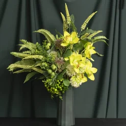 Cascara Berry Spray x7 Green (84cmH)