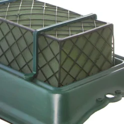 Casket Saddle Double Tray Cage Floral Foam (58.5x25x11.5cmH)