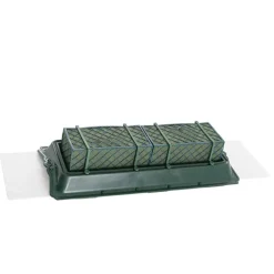 Casket Saddle Double Tray Cage Floral Foam (58.5x25x11.5cmH)