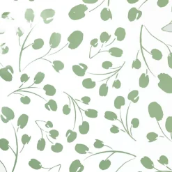 Cello Clear 40mic Eucalyptus Leaves Green Pk100 (50x70cm)