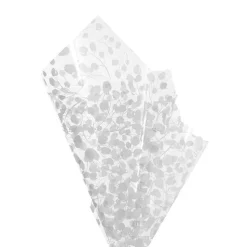 Cello Clear 40mic Eucalyptus Leaves Grey Pk100 (50x70cm)