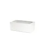 Ceramic Bondi Rectangle Trough White (24x12x9cmH)