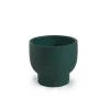Ceramic Buffalo Pot Planter Matte Jasper (15.5cmx14cmH)