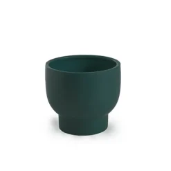 Ceramic Buffalo Pot Planter Matte Jasper (15.5cmx14cmH)