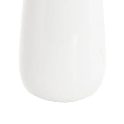 Ceramic Cone Vases Glossy White (11Dx18cmH)