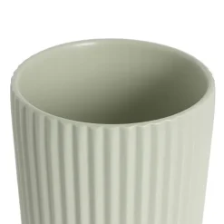 Ceramic Cyprus Vase Matte Sage (14DX15cmH)