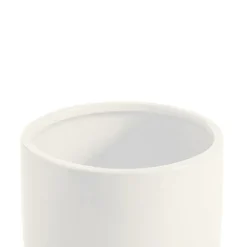 Ceramic Kyoto Pot Planter Glossy Off White (15.5cmx17.5cmH)