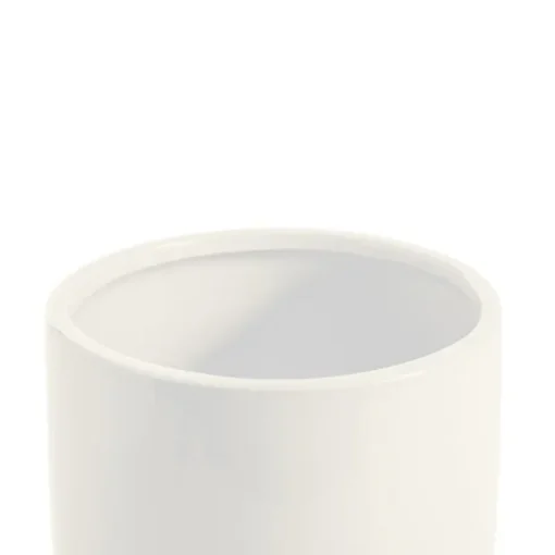 Ceramic Kyoto Pot Planter Glossy Off White (15.5cmx17.5cmH)