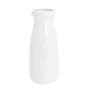 Ceramic Milk Bottle Large White (11Dx26cmH)