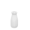 Ceramic Milk Bottle Petite White (6.5Dx14cmH)