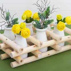 Ceramic Milk Bottle Petite White (6.5Dx14cmH)