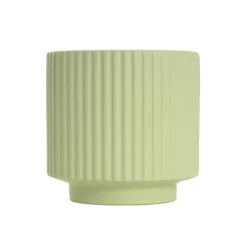 Ceramic Mykonos Muse Vase Matte Sage (11.5x11.5cmH)