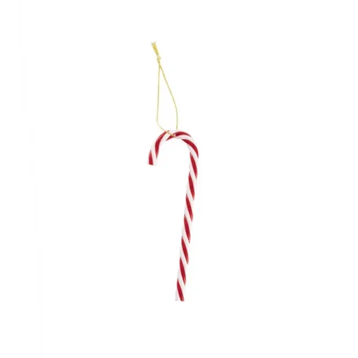 Christmas Candy Cane Pack 5 Red & White (13cmH)