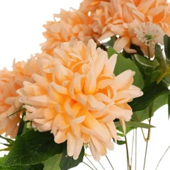 Chrysanthemum x 7 Heads Bouquet Soft Peach (11cmDx48cmH)