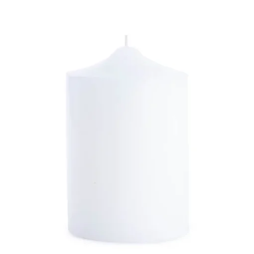 Church Pillar Candle White (10x15cmH)