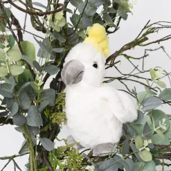 Cockatoo Gabby Plush Soft Toy White (27cm.HT)