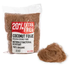 Coconut Fibre 12L Natural Premium Grade 240g Bag