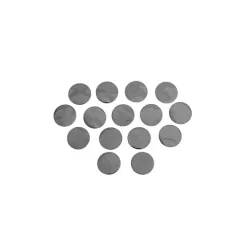 Confetti Round Shape 25g Bag (1.5cmD) Silver